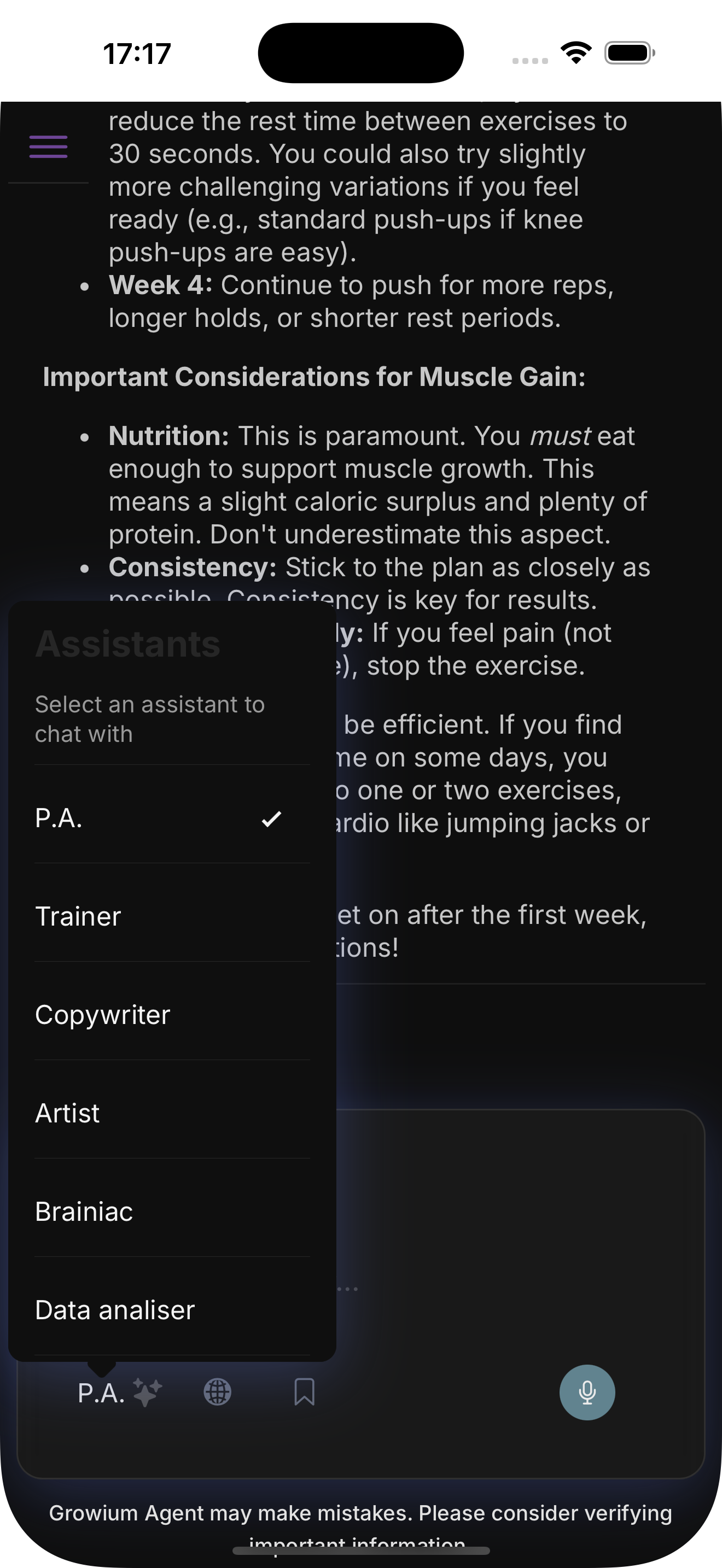 Specialized AI Assistants